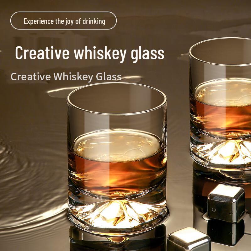 Handmade Crystal Whisky Glass - 300ml