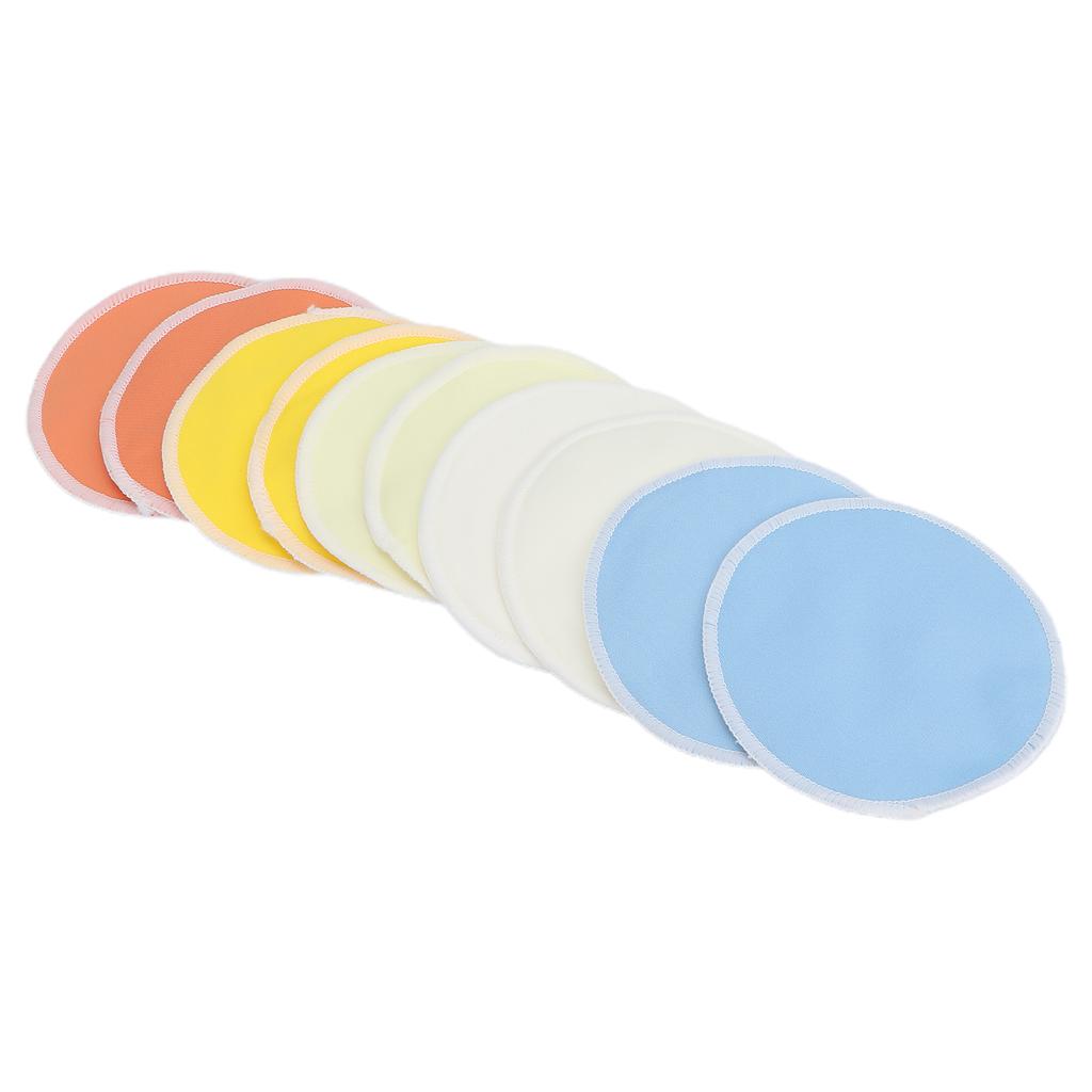 10pcs Washable Breastfeeding Pads Resuable Nursing Feeding Breast Pads for Maternity