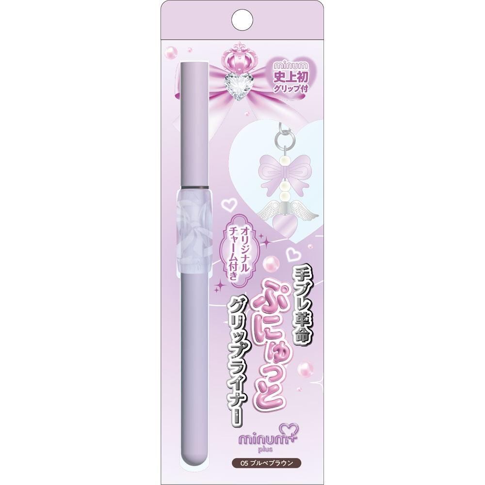 Ponyu Lip Liner 04 Purple Round Ball With Minum Charm