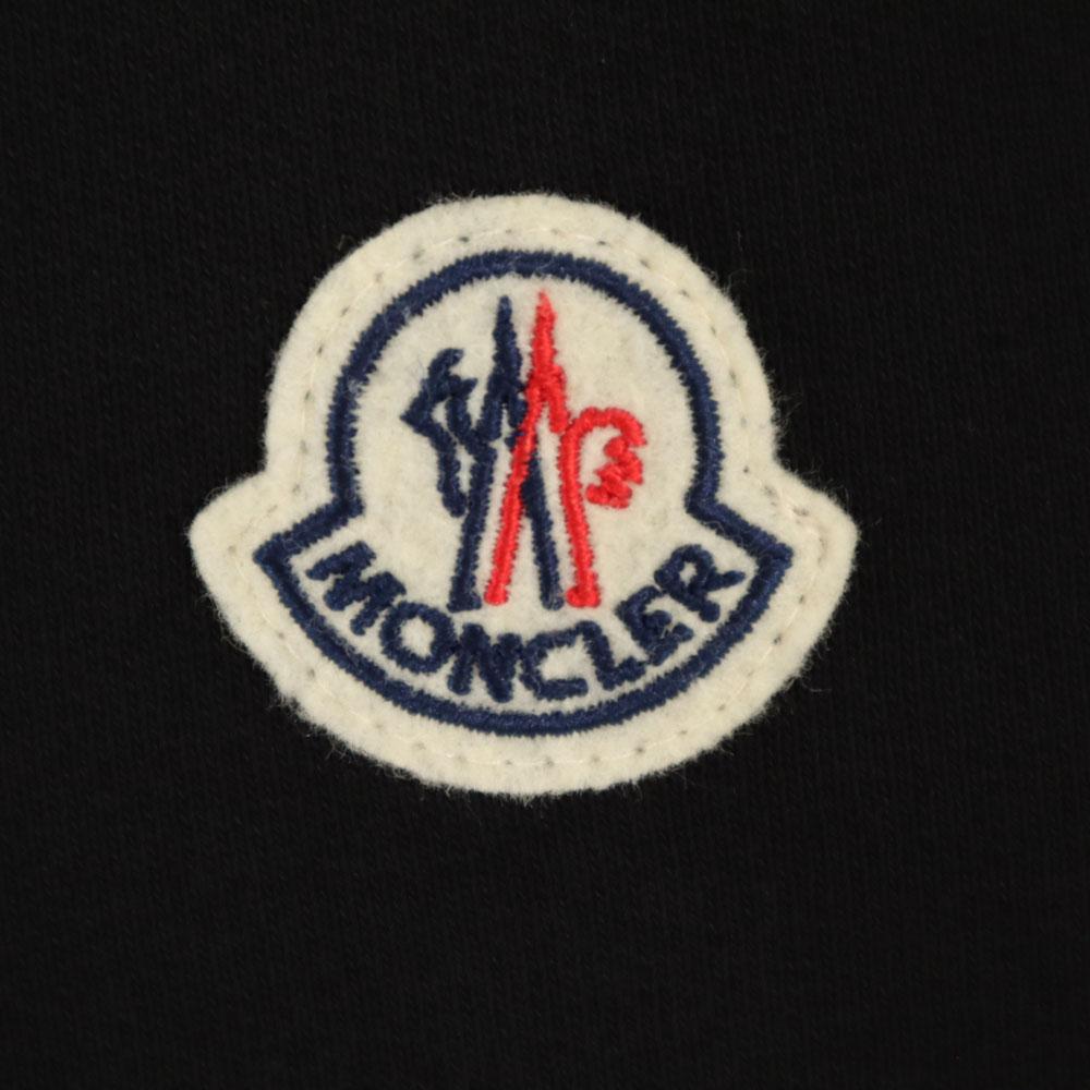Moncler H10918G00047 Sweat cu mânecă lungă Hanorac cu fermoar M negru CARDIGAN CU FERMOAR Bărbați Second-hand
