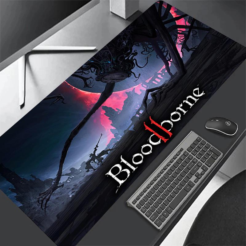 XXL Computer Anime Bloodborne Gamer XL Desk Mat Large Size Gaming Mousepad PC Keyboard Carpet Overlock Table Mouse Pad x