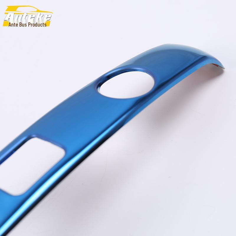 18 F5 Armrest Handle Decorative Trim Bright Strip Sticker Car Accessories