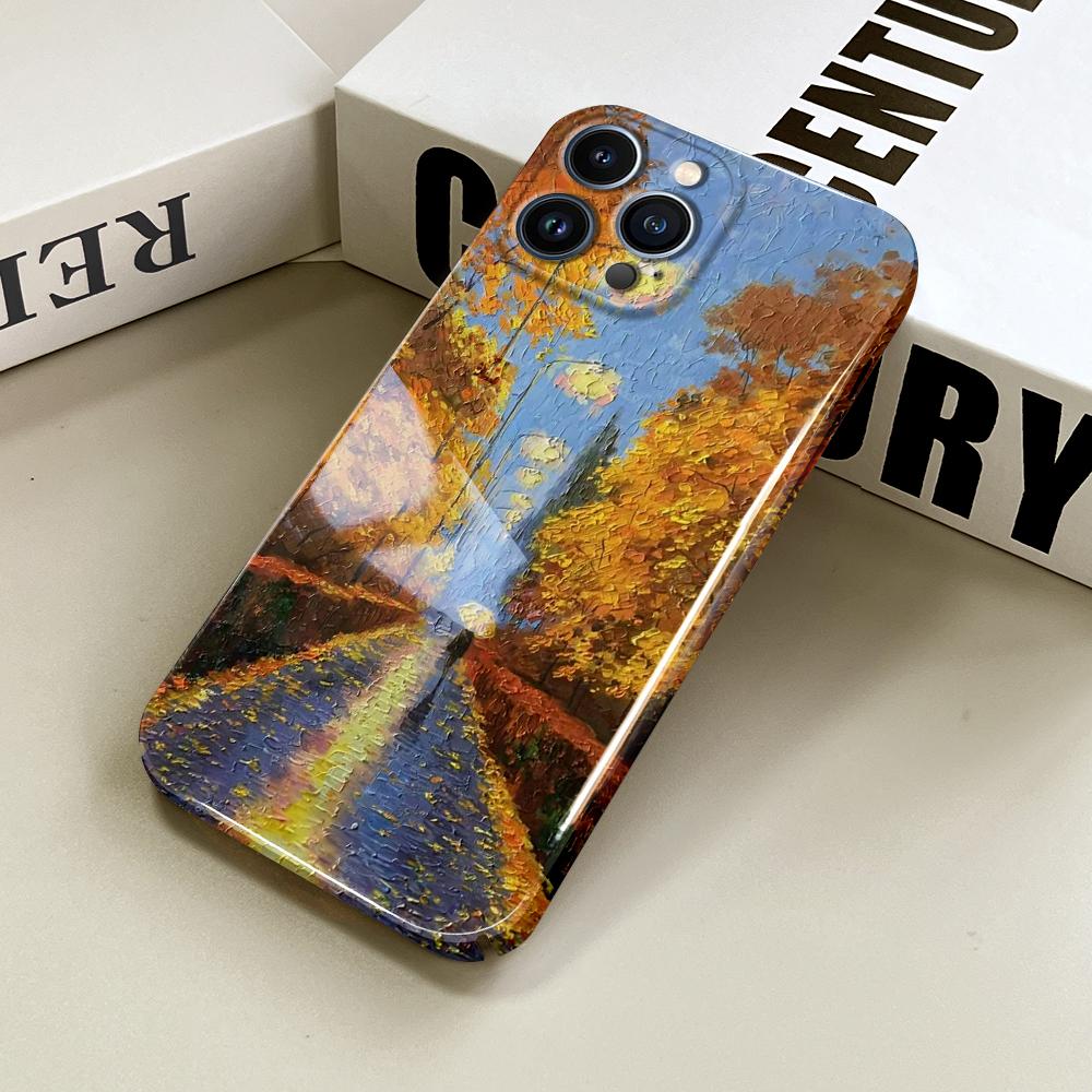All-inclusive Film Phone Case Cartoon Fashion Design Hard Shell Full Cover Camera Protection Case for iPhone Samsung Xiaomi Poco Redmi Huawei Honor