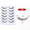 Whole One-piece False Eyelashes Hard Stems Natural Thick COS Thai Makeup Little Devil Daily 2026