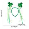 Cross-Border for St Patrick's Day Shamrock Irish Guardian Carnival Party Unisex Handmade Decorative Headband