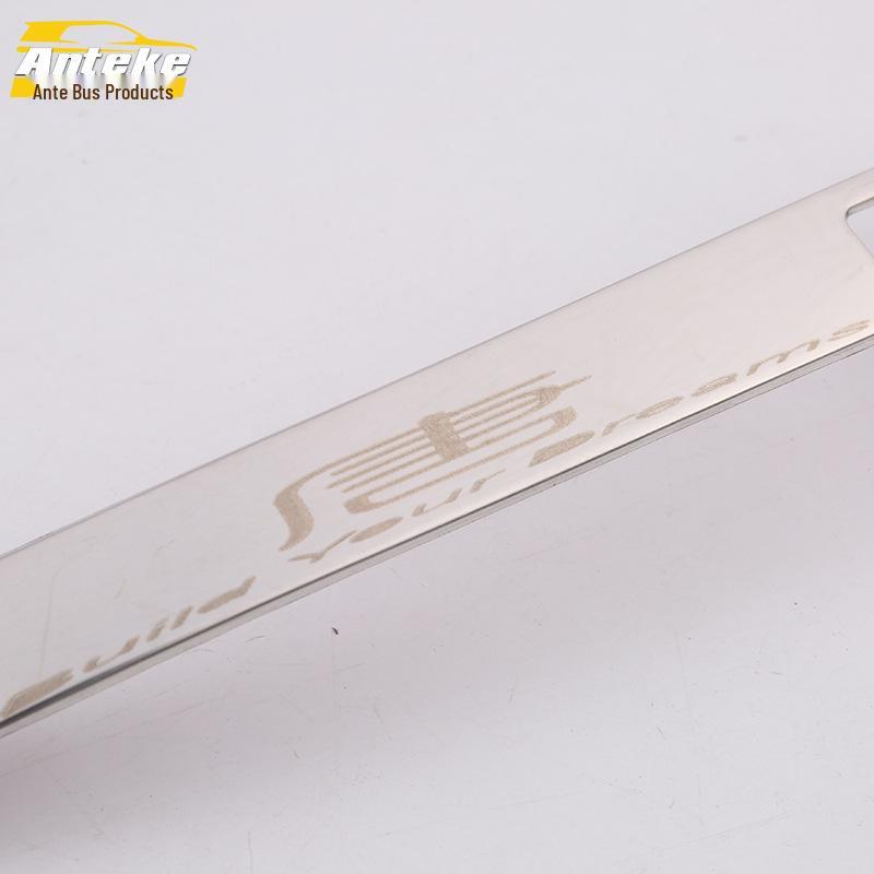 Tang Door Handle Bright Strip & Armrest Buckle Grip Decoration Sticker for 18 Models