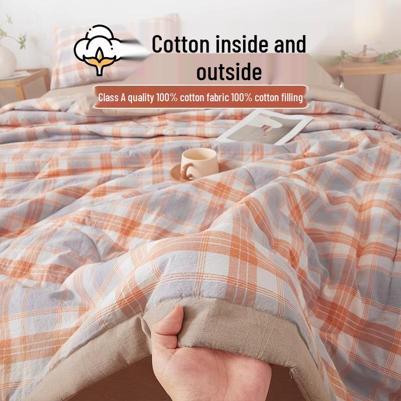 Premium Cotton Summer Quilt (Mother-Baby Grade)