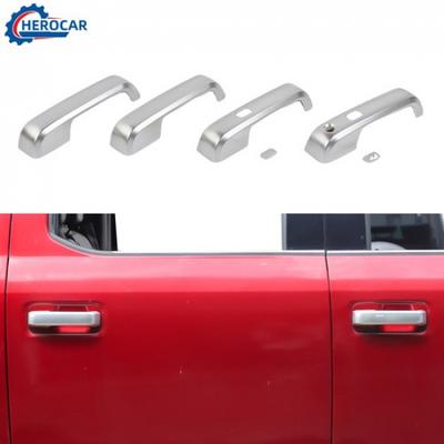 4PCS For 2015-20 FORD F-150 Exterior Door Handle Panel COVERS Silver Accessories