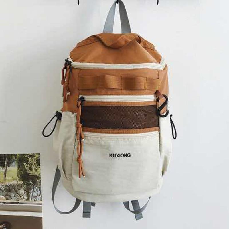 Outdoor Sports Backpack Women s Large-capacity Travel Mountaineering Bag Hiking Light Commuting Schoolbag 27x14x39 хаки