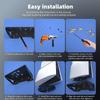 Wall Mount Stand Kit Steel Bracket for Playstation 5/PS5 Slim Console with Controller Hanger Hook Holder for PS5 Accessories