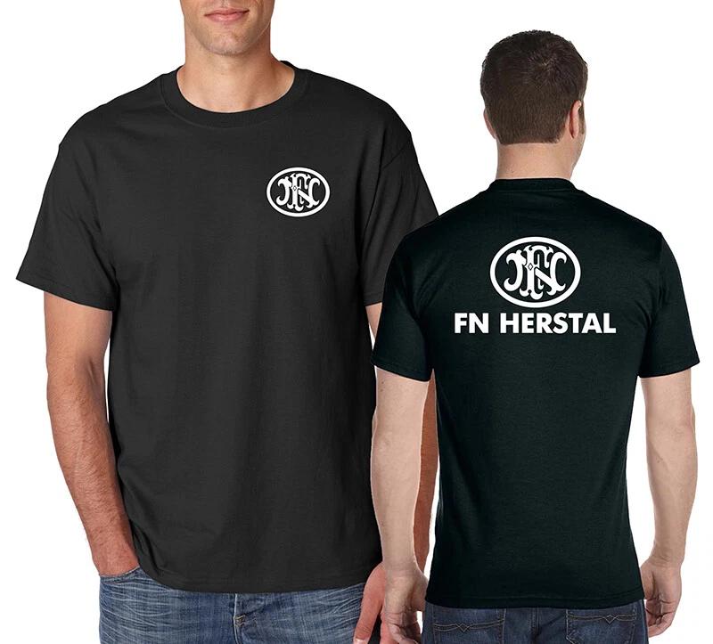 FN HERSTAL T-Shirt Pro Guns Firearms Rifles 2nd Amendment NRA S-6XL Tee L