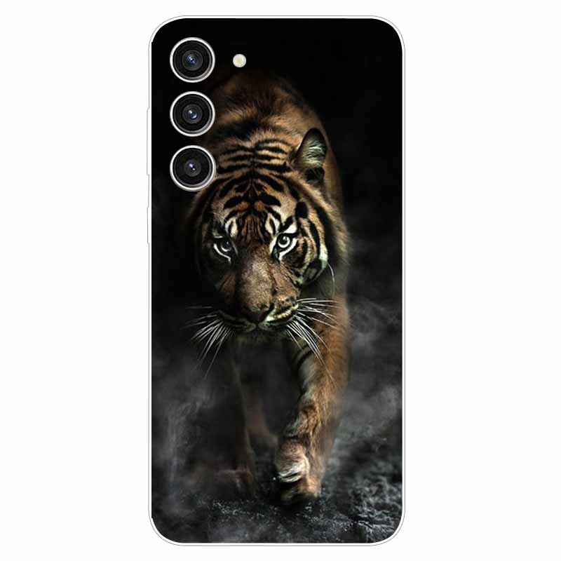 For Samsung A25 Case TPU Painted Space Tiger Silicone for Samsung Galaxy A15 4G Soft Cover for GalaxyA15 5G Shockproof Cases