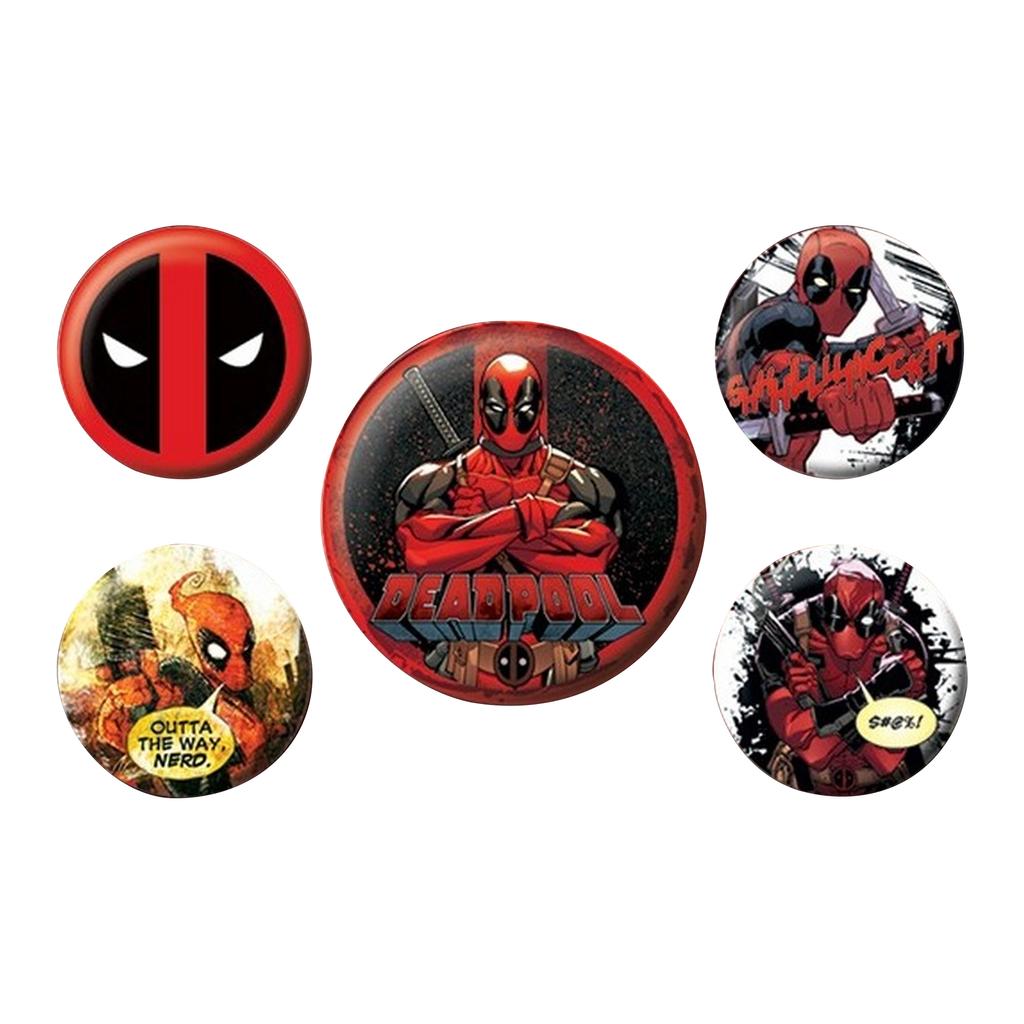 Deadpool Merkesett (Pakke med 5)