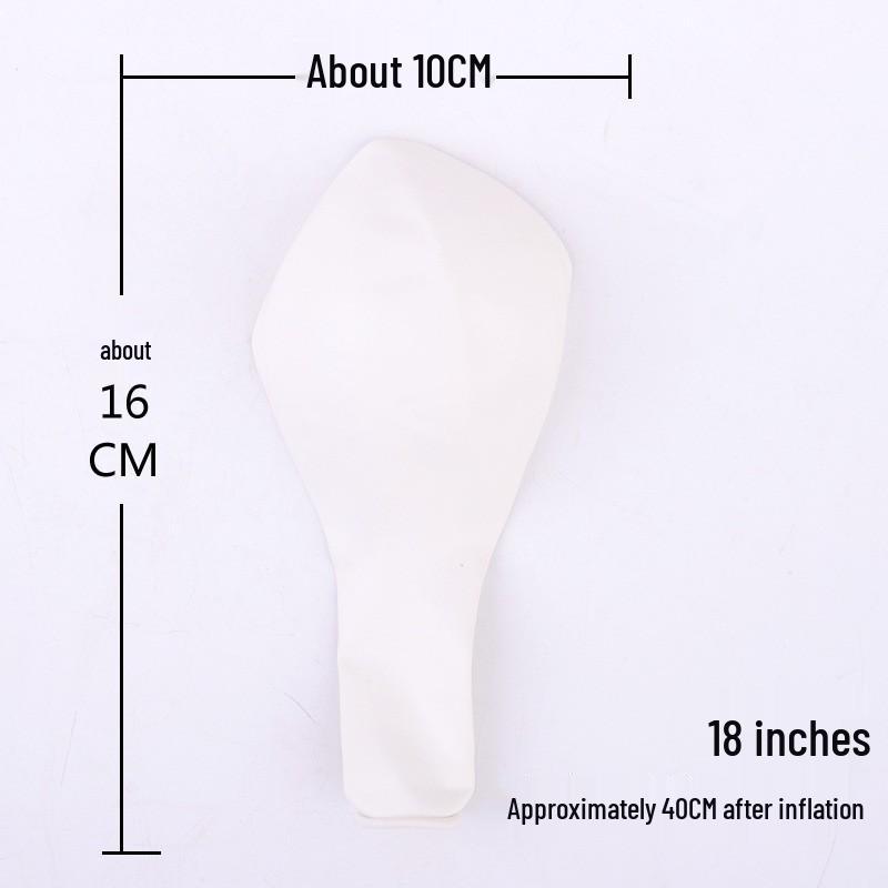 Thickened Extra Large 36" Outdoor Latex Balloons for Photography and Kids (18" Size)
