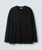 Piali Supima Silket Raglan T-Shirt (Black)