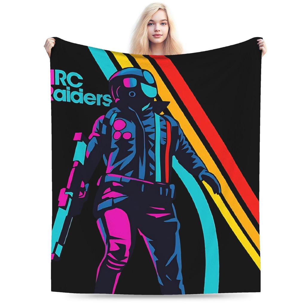 Arc Raiders Blanket Quality Warm Soft Throw Blanket Winter Students Home Decor Street Trend Bedspread