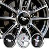 4 Stück 68mm Auto Radnabenkappen Aluminium Dekorativer Aufkleber Für Ford Kuga Transit Ecosport Focus Ranger Mondeo Mustang Fusion