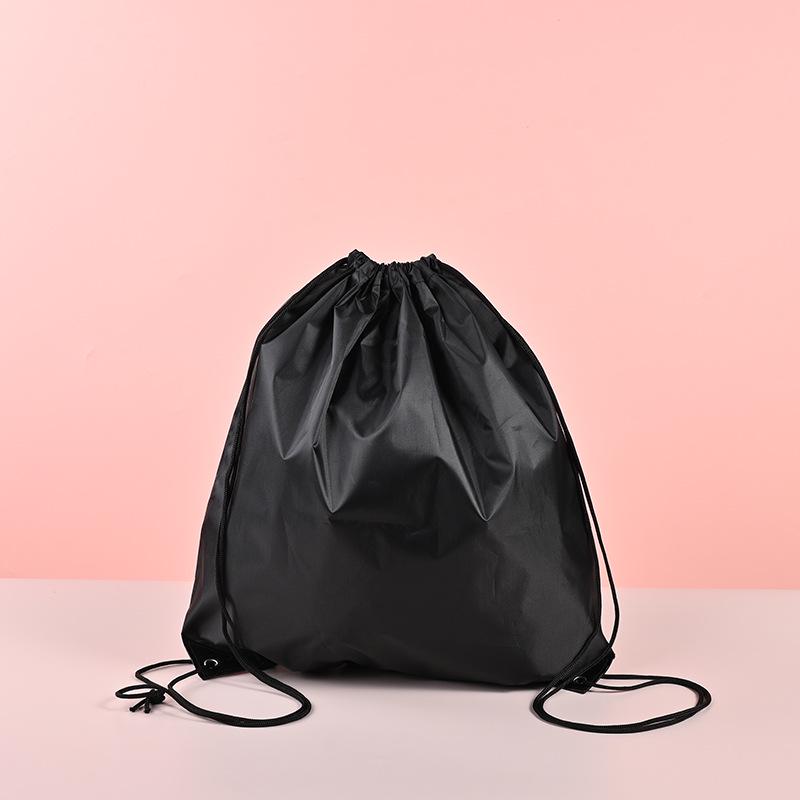 Waterproof Polyester Drawstring Sports Backpack for Outdoor Use