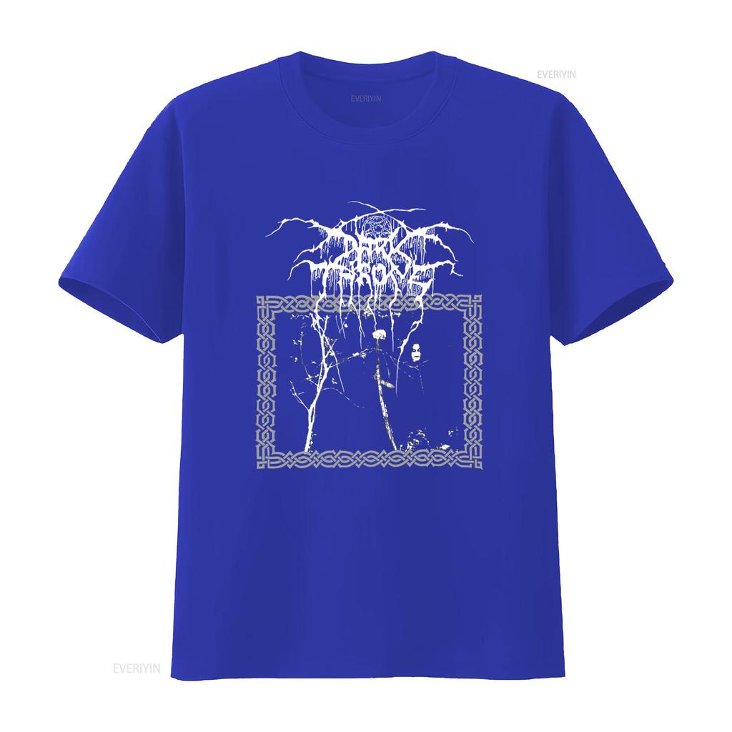 1993 DARKTHRONE TAAKEFERD 90s Vintage Death Metal T Shirt Rare Size XL vintage Washed streetwear graphic Unisex Breathable