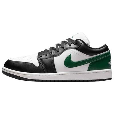 Air 1 Low Black Gorge Green Summit White Men Sneakers 553558-047
