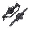 For Trx4m Plastic Front And Rear Axle Set Complete With Servo Mount For 1/18 Trx4m RC Crawler Upgrade Parts Replacement