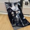 Manga Series Black Butlers Bath Towel Microfiber Soft Water Absorbing Breathable For Girl Kids Decorative Cartoon Beach Towel