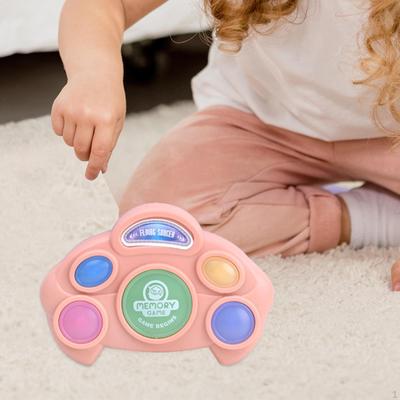 Electronic Memory Game Educational Indoor Toy Travel 4 Sequence with Lights and Sounds Repeat The