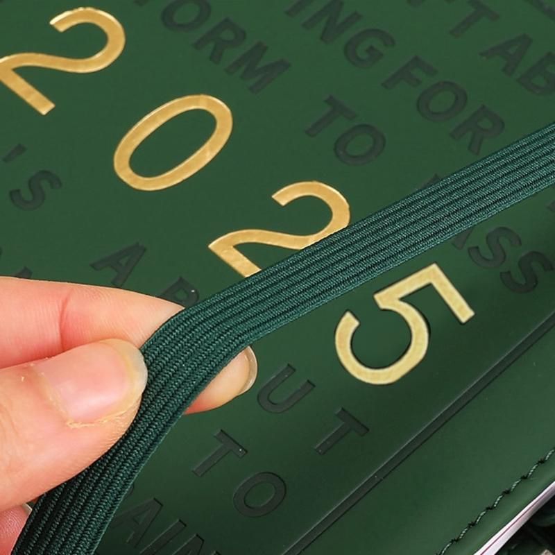 2025 Weekly Monthly Planner Leather Planner Notebook 2025 Journal Academic Diary for Teacher Student Daily Schedualing