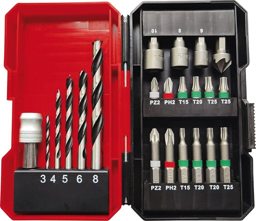 Дрель-шуруповёрт Einhell TE-CD 12/1 Li +22+CL (2x2.0Ah)