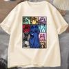 Pánské letní bavlněné tričko kreslené kočky grafické topy trička Taylor Swif oblečení krátký rukáv streetwear dámské Harajuku tričko