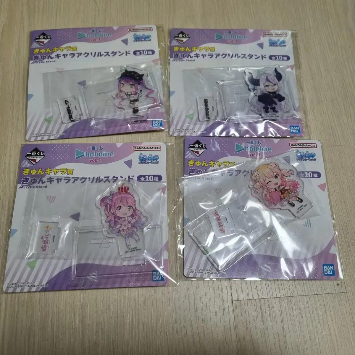 

Акриловая подставка Holo Live Ichibangkuji SD 4 типа