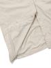 BBC EARTH W Utility Shirred Skirt_Cream