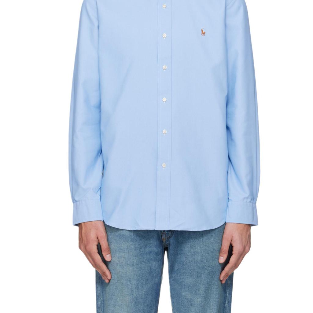Polo Ralph Lauren Solid Color Pony Embroidered Shirt Men Shirts 710961599001