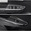Carbon Fiber Dashboard Frame / Door Speaker / Gear Shift Panel / Window Lift Cover Trim Accessories For Honda FIT JAZZ 2014-