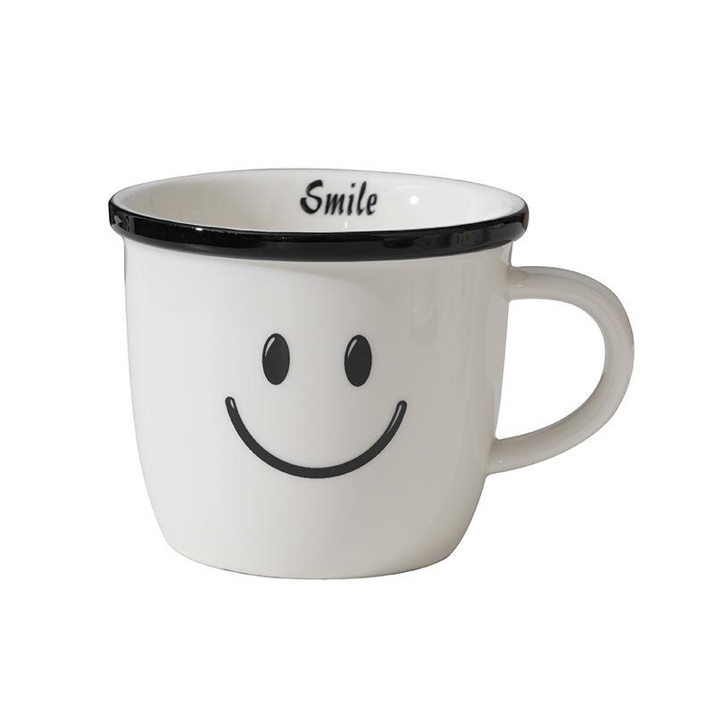 Kreative Lustige Ausdruck Keramiktasse mit Deckel Große Kapazität Kaffeetasse Für Zuhause Wohnzimmer Büro Frühstück Milchbecher