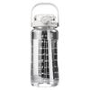 Yousheng Sports Water Bottle with Lid Leak-Proof Wide Mouth BPA-Free Water Cup 1.5L/2L Large Capacity Reusable Drinking Cup for Gym Travel Home School