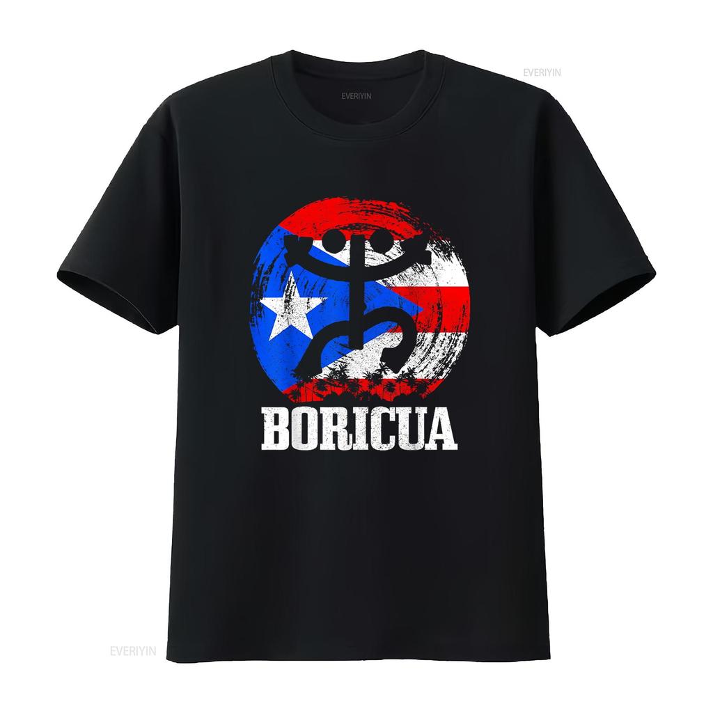 Boricua Puerto Rico Rican Flag Pride Taino Coqui T Shirt vintage Washed Soft designer clothes Breathable Stretched Casual