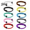 Adjustable Sports Bracelet Men Rope Braided Casual Solid Nylon Color
