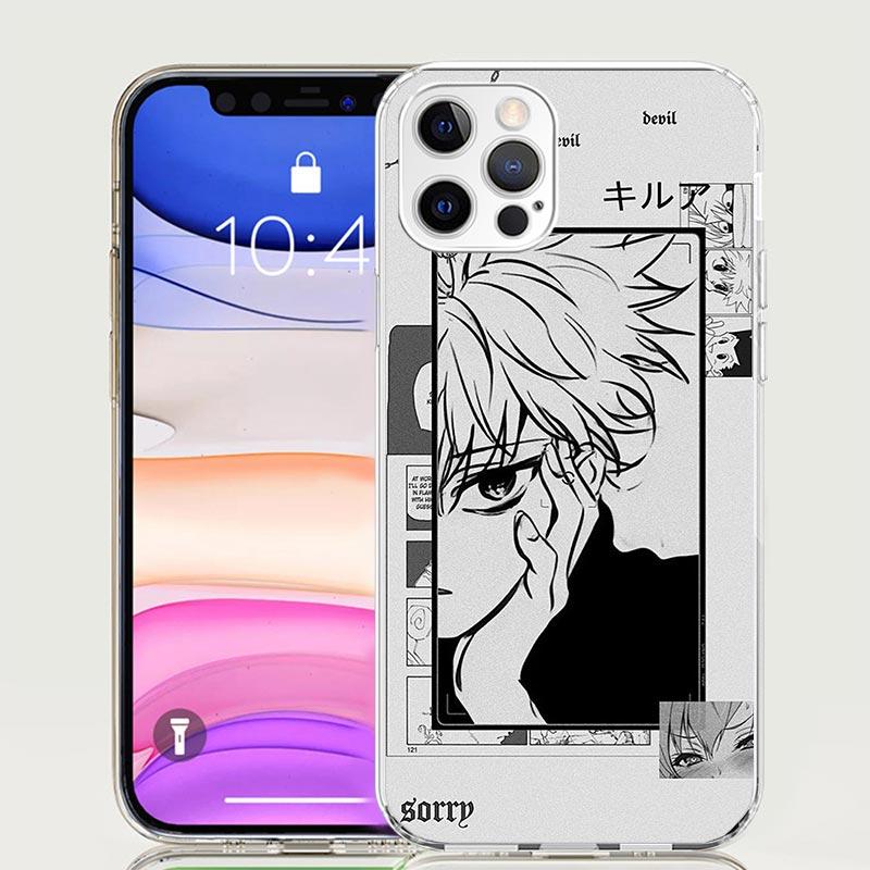 Hunter HXH Killua Phone Case For iPhone 17 Air 16 15 Plus 11 14 Pro Max 13 Mini 12 7 8 + SE Pattern Art Customized Cover 17 Air