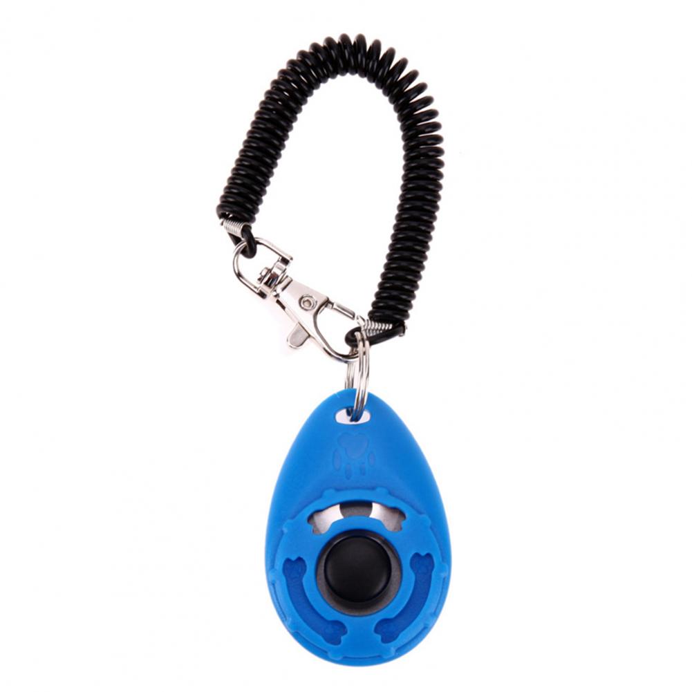 Hundetraining Clicker Haustier Katze Kunststoff Neu Hunde Clicker Trainer Hilfswerkzeuge Verstellbare Handgelenkschlaufe Ton Schlüsselanhänger Hundezubehör