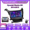 Android Car-Play Car Radio For Hyundai Elantra MD 2014-2015 Multimedia Player Head Unit Stereo GPS Navigation BT WIFI,2+64GB