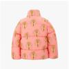Mini Rodini 2471011328  Winter Flowers Aop City Puffer Jacket  Winter Flower Puffer Kids Jacket