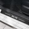 4/5 Stück Für KIA EV9 EV8 EV7 EV6 EV5 EV4 EV3 EV2 EV1 EV LOGO Elektrofahrzeug Autotürschwellenaufkleber Kofferraum Kratzschutz-Aufkleber vjsr1