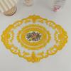 Vintage Floral Lace Tablecloth Handwoven Hollowed-Out Design For Elegant Home & Living Room Decor Perfect For Coffee Tables Coffee Tablecloth