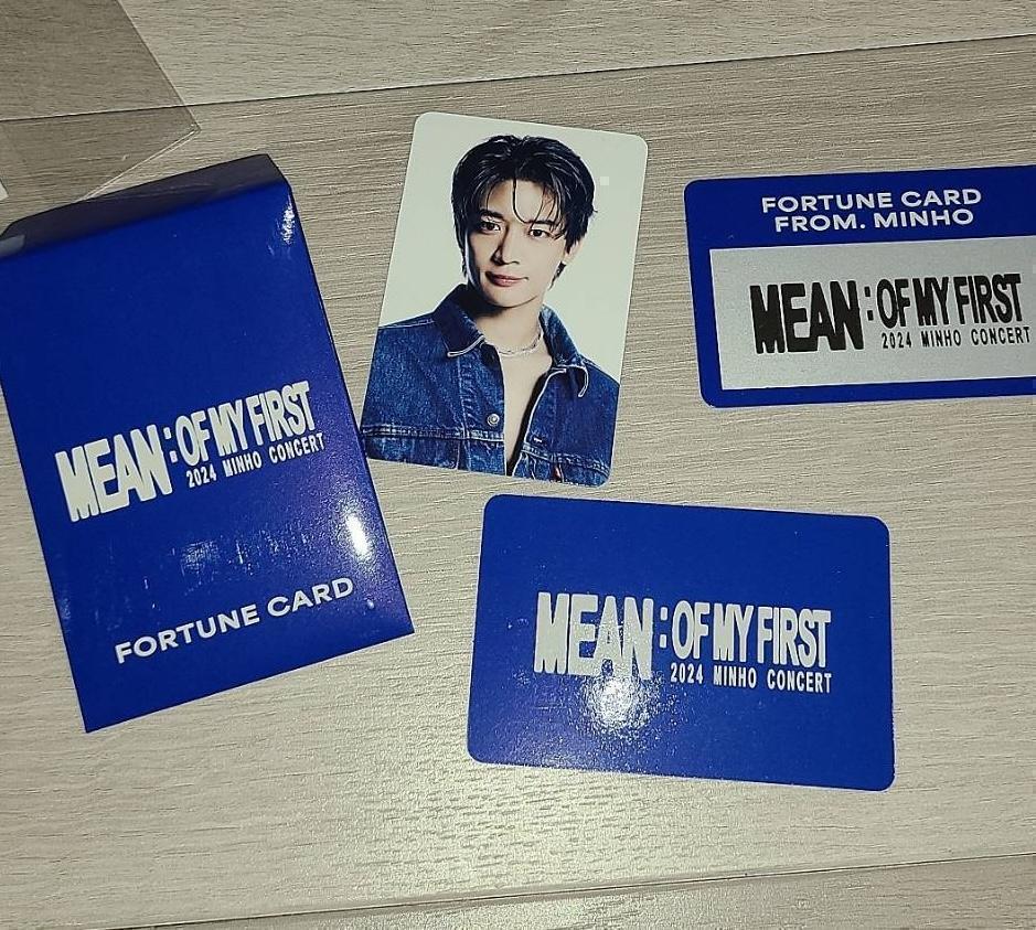 

[USED] shinee minho minho solo soul con entre trading card 4