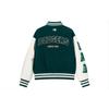 MLB Varsity LA Dodgers FW23 Letter Print Single-Breasted Baseball Jacket Unisex jackets Dark-Green 3AJPV0234-07GND