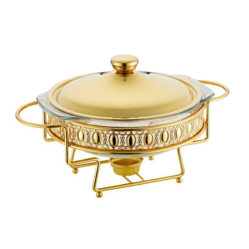 Commercial Buffet Food Warmer with Alcohol Stove