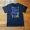 [USED] BTS DYNAMITE T-shirt, size L, black, with tags