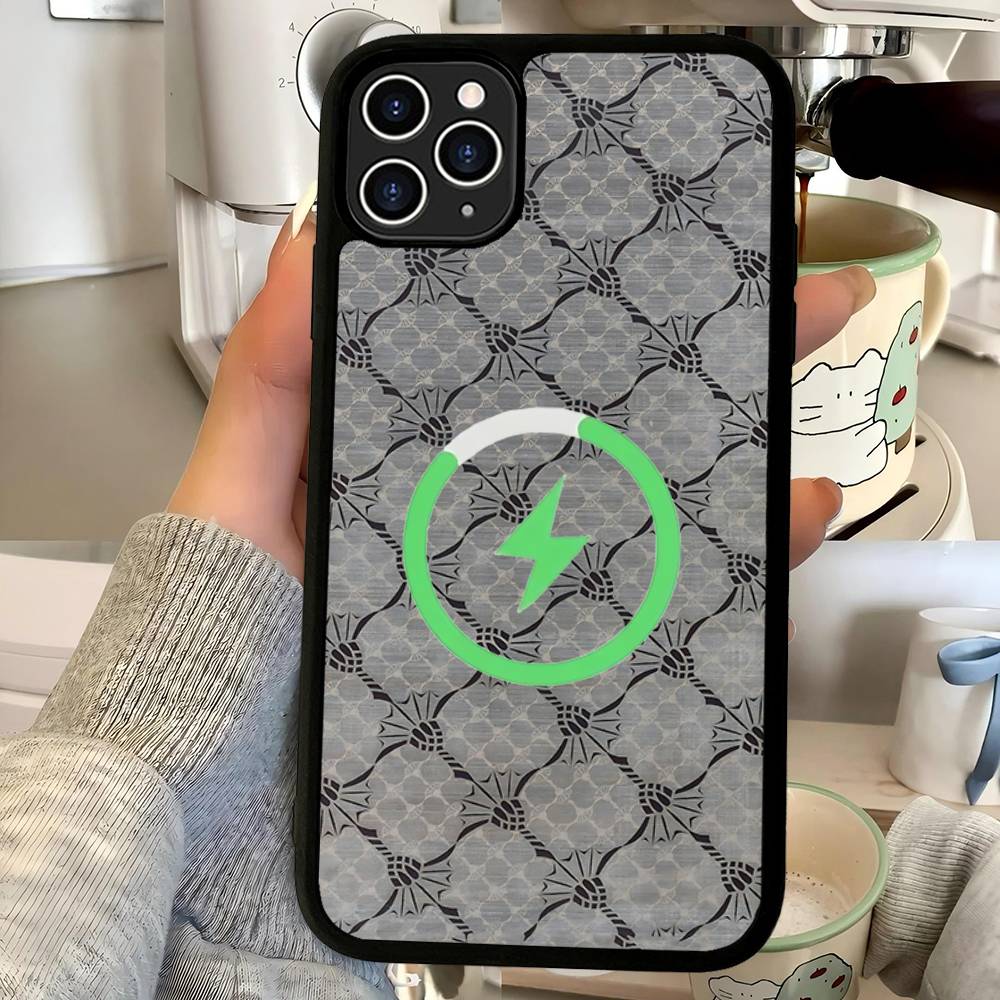 J-Joops Logo Magnetic Wireless Phone Case For IPhone 17 16 15 14 Plus 13 12 11 Pro Max