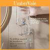 Wall Mount Toothbrush Holder With Cup And Drip Tray For Bathroom Storage